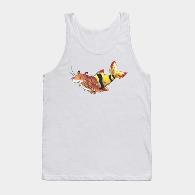 Tiger Barb Tank Top by KristenOKeefeArt